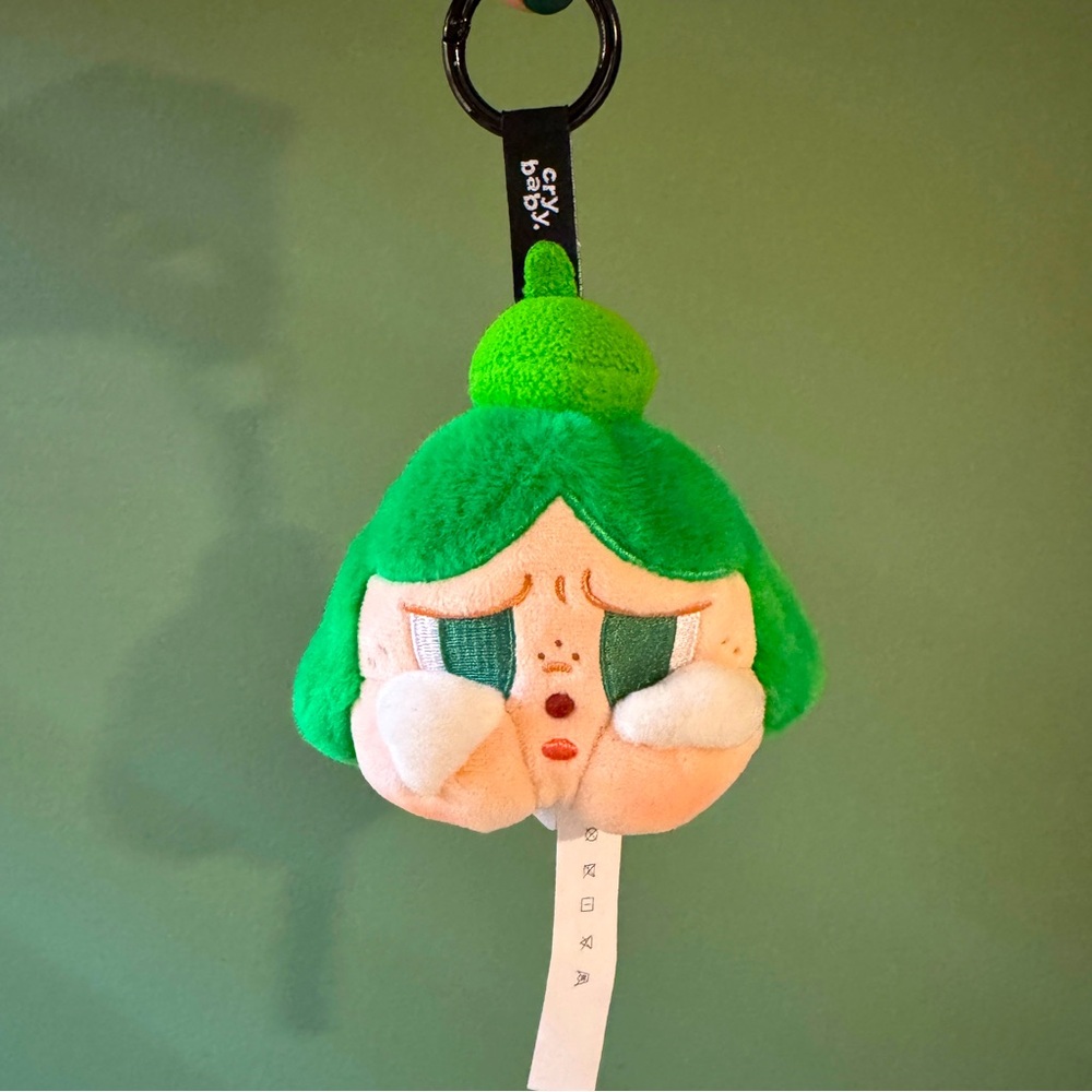 CRYBABY CHEER UP, BABY! SERIES-Plush Pendant - GREEN